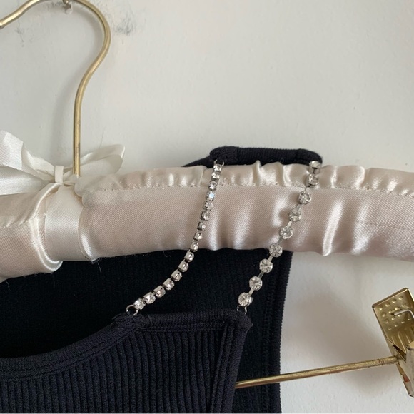 ZARA BLACK CROP TOP - Picture 10 of 11